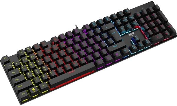 Mechaninė klaviatūra žaidimams ByteZone Dozer RGB / mėlynas switches / macro / Anti-Ghosting (juodas)