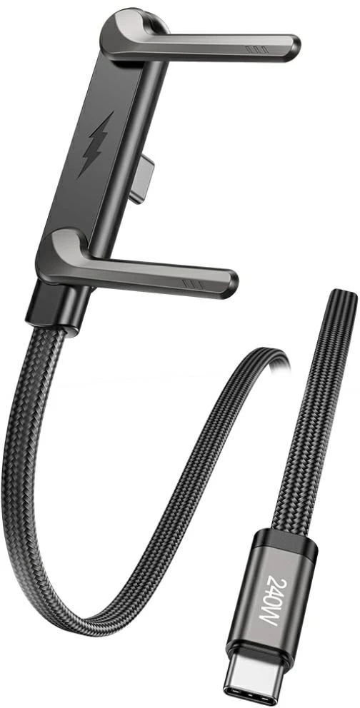 Cable with Stand AWEI CM-12C USB-C / USB-C Juoda