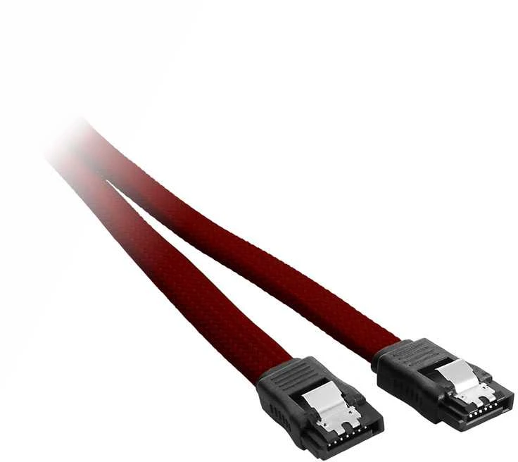 „CableMod ModMesh SATA 3“ kabelis, 60 cm, gelsvai raudonas