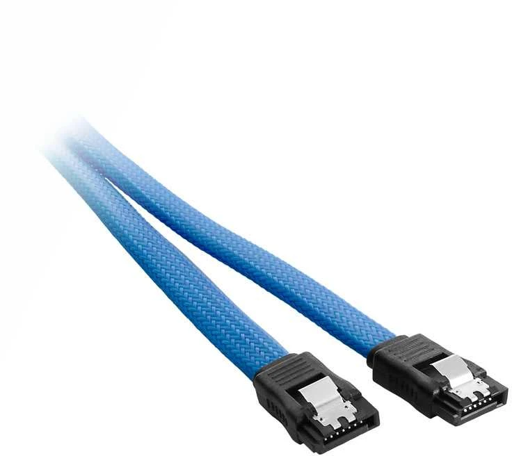 CableMod ModMesh SATA 3 Cable 60cm – light mėlynas