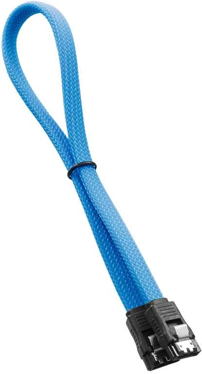 CableMod ModMesh SATA 3 Cable 60cm – light mėlynas