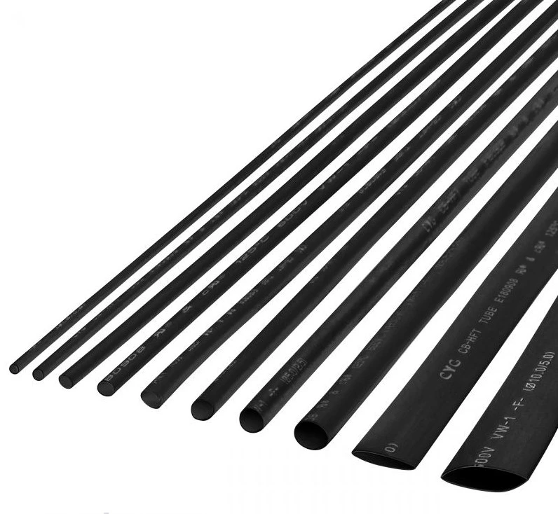 Cabletech Termovamzdelis 4.5/2.25mm, juodas, CB-HFT, 1m