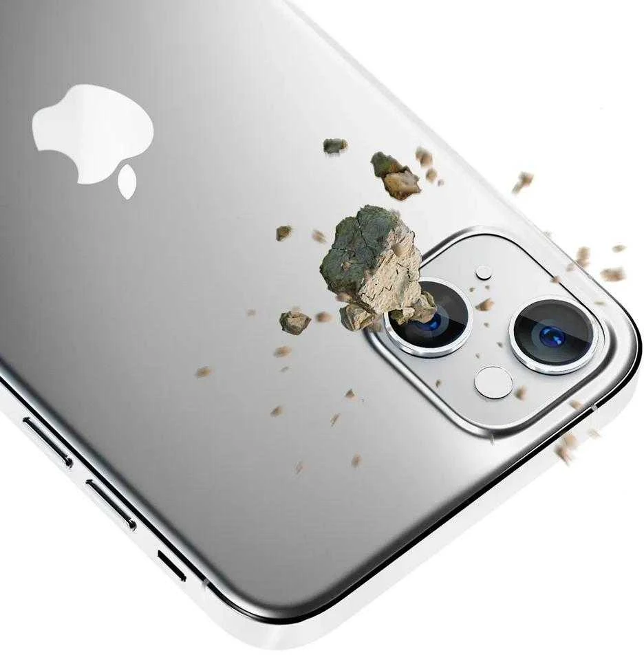 Apsauginis stikliukas kamerai 3mk Lens Pro Apple iPhone 14 Plus sidabrinis