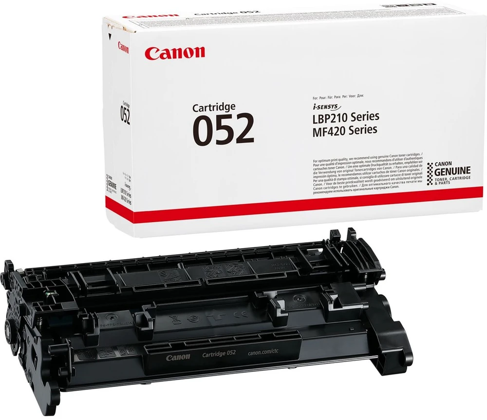 Canon CRG 052 (2199C002) Lazerinė kasetė, Juoda