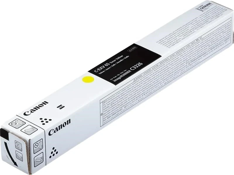 Canon C-EXV 65 (5764C001) Lazerinė kasetė, Geltona