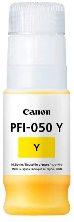 Canon PFI-050 Y (5701C001) Rašalo papildymo buteliukas, Geltona