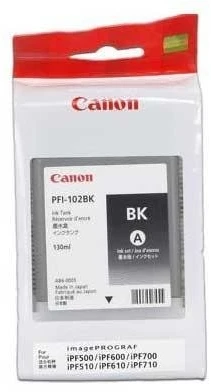 Canon PFI-102BK (0895B001) Rašalinė kasetė, Juoda (SPEC)