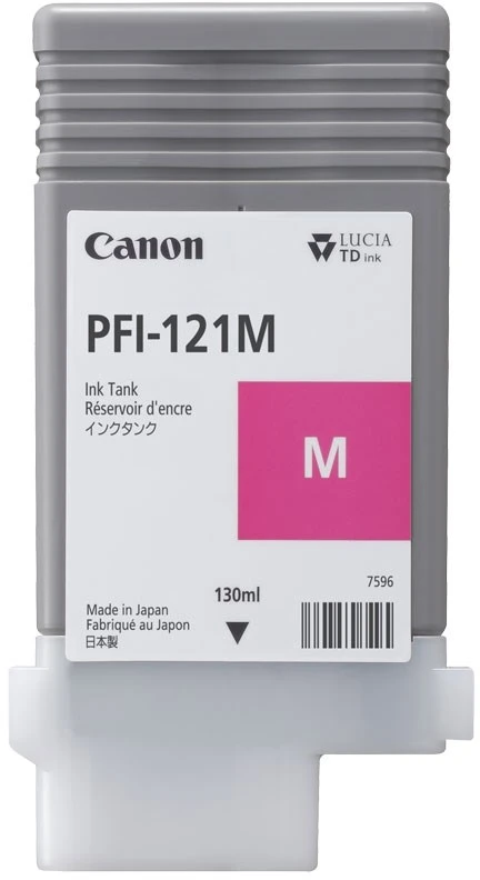 Canon PFI-121M (6267C001) Rašalinė kasetė, Purpurinė