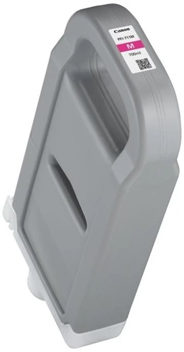 Canon PFI-711 M rašalo kasetė 1 vnt Originalus Rausvai raudona