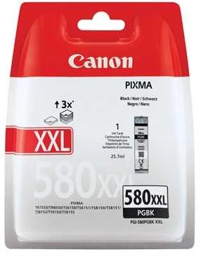 Canon PGI-580PGBK XXL rašalo kasetė, juoda