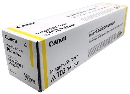 Canon kasetė T02, geltona