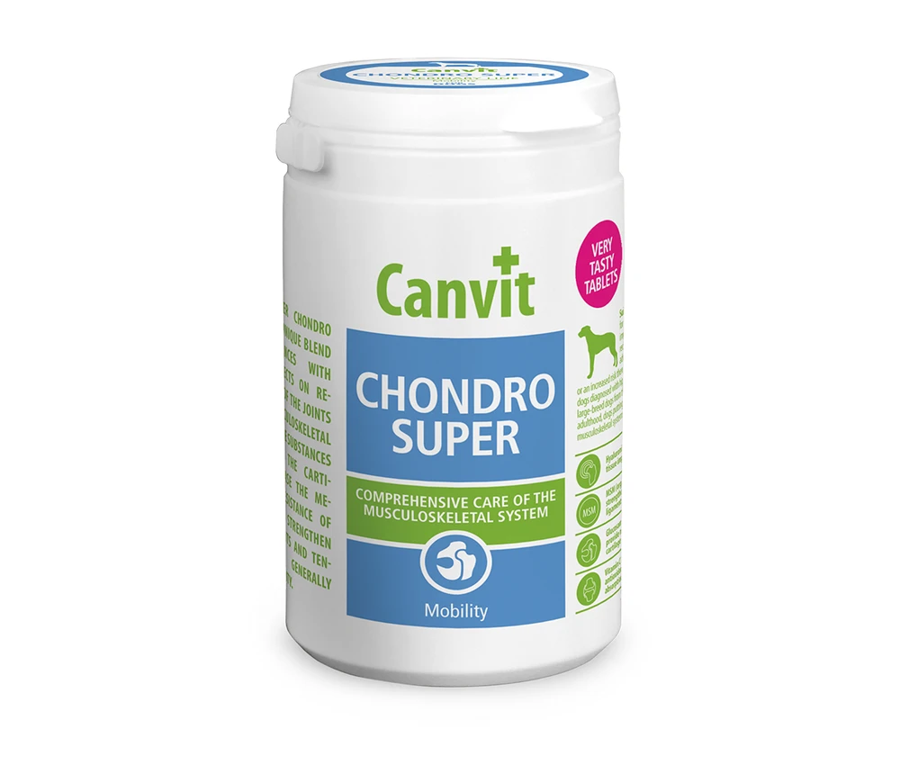 Canvit Chondro Super papildai šunims, 500g