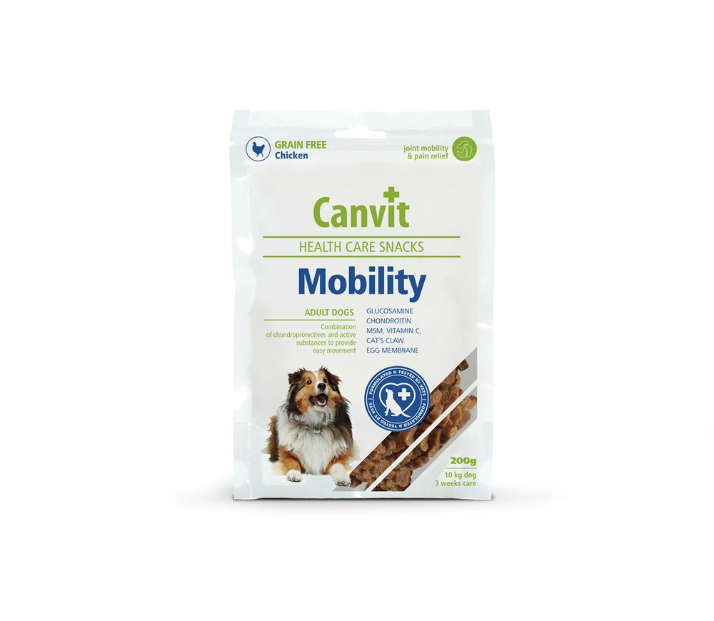 Canvit Dog skanėstas Mobility 200g šunims turintiems judėjimo problemų