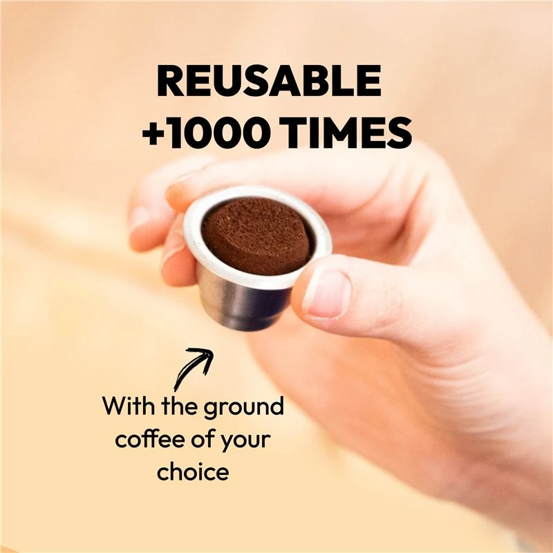 Caps Me CAPSME Nespresso reusable pods x3