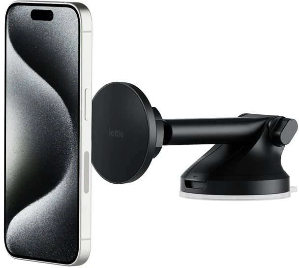 Laikiklis iOttie iTap 3 MagSafe prietaisų skydelio ir priekinio stiklo laikiklis su magnetiniu žiedo adapteriu