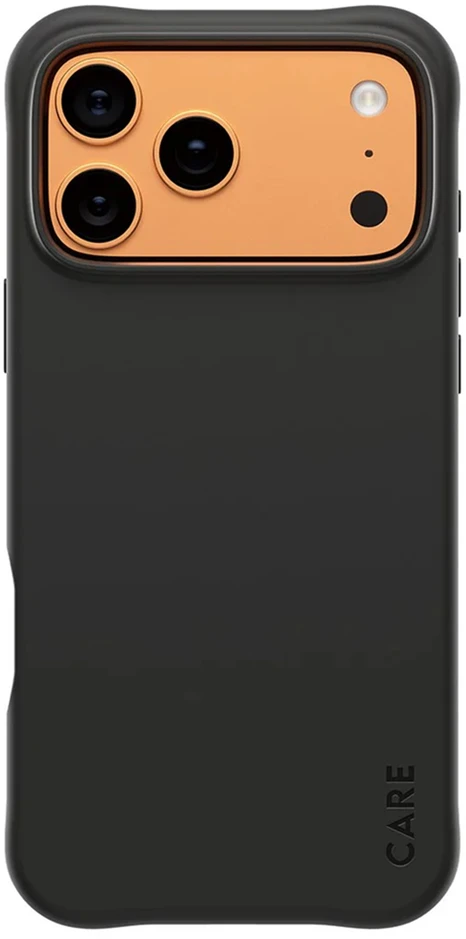 „Panzer Glass CARE by PanzerGlass“ madingas „Samba MagSafe“ dėklas, skirtas „iPhone 17 Pro Max“ – Juodas