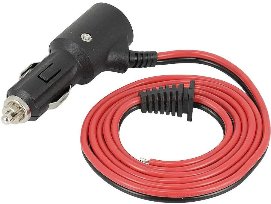 Carmotion Kištukas su jungikliu 12/24V pridegėjo lizdo ir 130cm laidu 1vnt