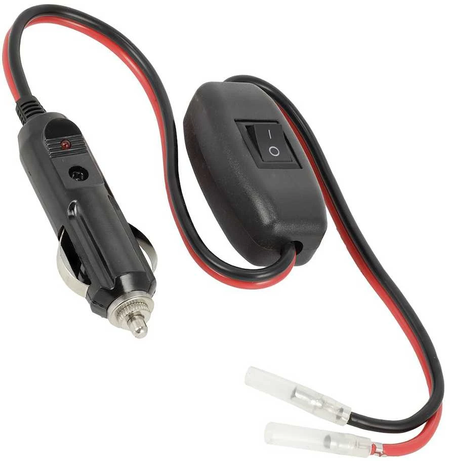 Carmotion Kištukas su jungikliu 12/24V pridegėjo lizdo ir 50cm laidu 1vnt