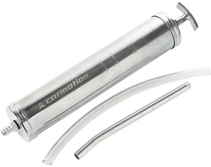 Carmotion Švirkštas skystam tepalui 500ml/lanksti ir standi žarnelė