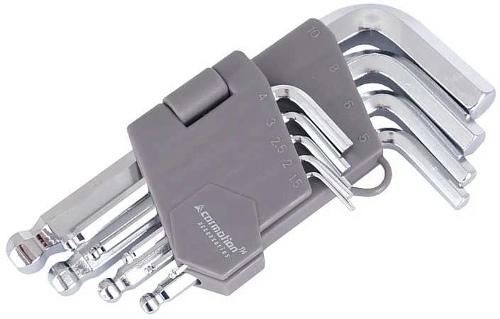Carmotion Raktų šešiakampių šarnyrinių rinkinys 9vnt 1.5-10mm