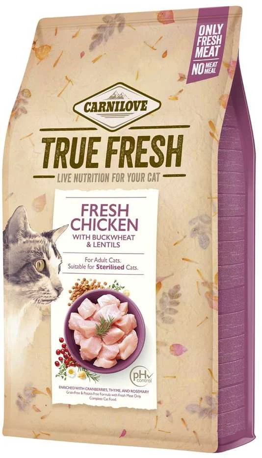 Carni Love True Fresh Cat vištiena sausas maistas katėms 1,80 kg