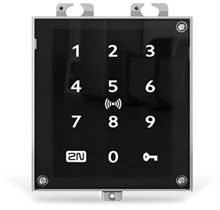 Carruzzo 2N Access Unit 2.0 Pagrindinis prieigos kontrolės skaitytuvas Juoda
