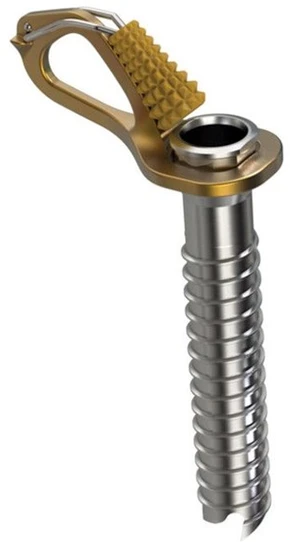 Carruzzo aero ledo sraigtas 13 cm-geltonas Mėlynas ICE