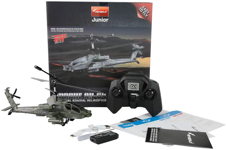 Carruzzo Amewi Apache AH-64 Radijo bangomis valdomas (RC) modelis Sraigtasparnis Elektrinis variklis