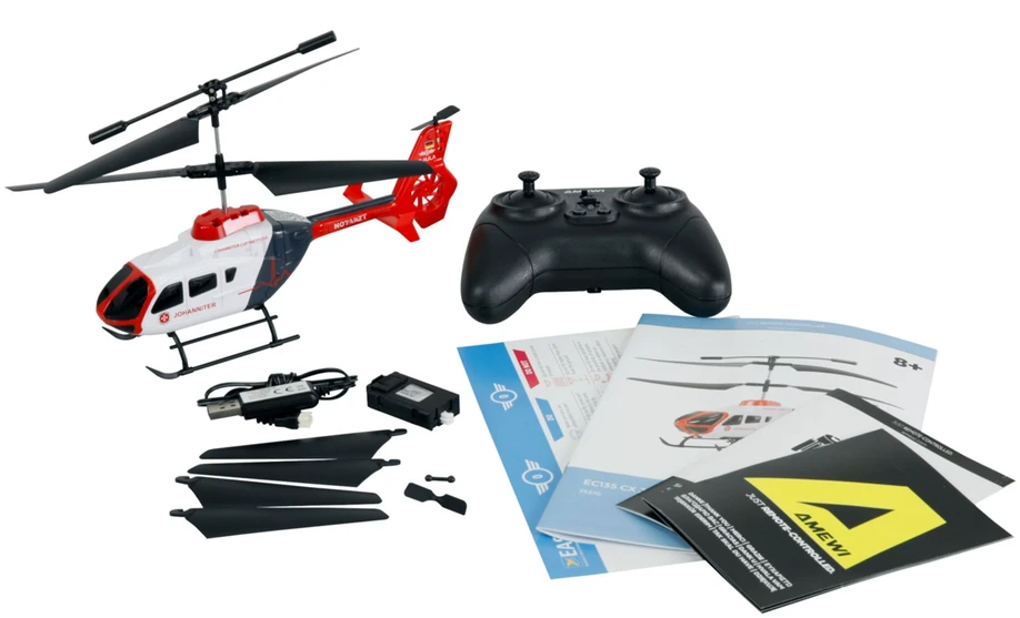 Carruzzo Amewi EC135 Radijo bangomis valdomas (RC) modelis Sraigtasparnis Elektrinis variklis