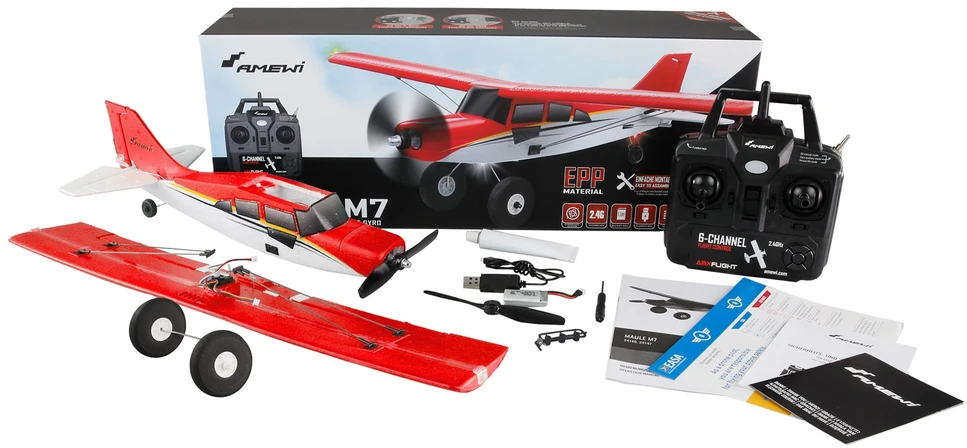 Carruzzo Amewi Maule M7 Radijo bangomis valdomas (RC) modelis Orlaivis Elektrinis variklis