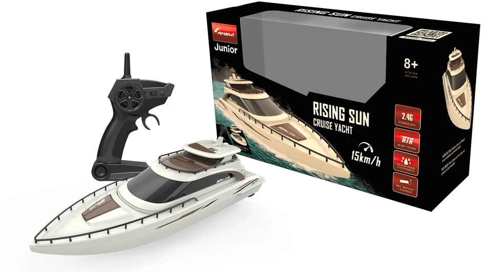 Carruzzo Amewi Rising Sun Cruise Yacht 380mm Radijo bangomis valdomas (RC) modelis Laive Elektrinis variklis