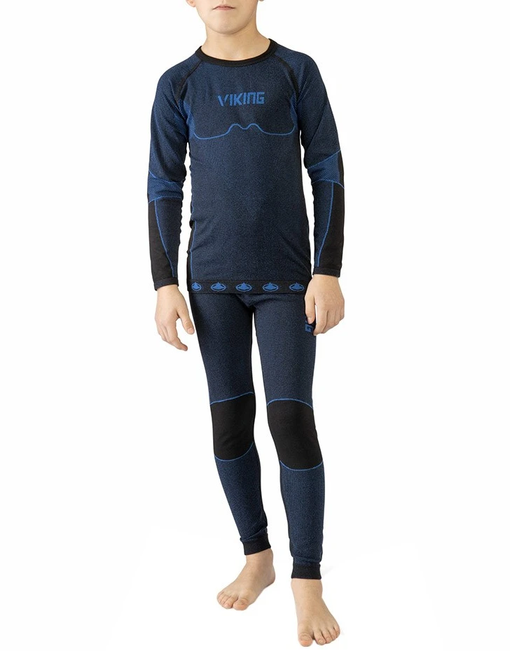Carruzzo Apatiniai termo rūbai vaikams Viking Riko juoda-mėlyna 500-14-3030-15 116-128cm
