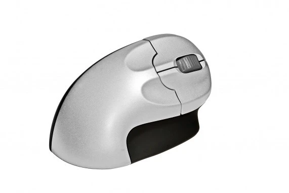 Bakker Elkhuizen Carruzzo BakkerElkhuizen Grip Pelė Wireless kompiuterinė pelė Biuras dešinei rankai Radijo dažnio Optinė belaidė 1600 DPI