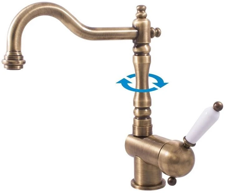Carruzzo Basin lever mixer L508.5/8SM