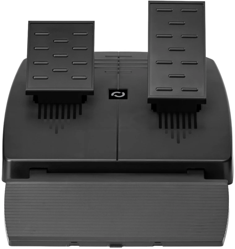 Carruzzo Blade BL7002 žaidimų valdiklis Juoda, Mėlyna USB Vairas + pedalai + pavarų perjungiklis PC, PlayStation 5