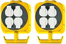 Carruzzo Brennenstuhl 1151760 elektros tinklo ilgintuvas 5 m 2 AC išvestis(ys / čių) Juoda, Balta, Geltona