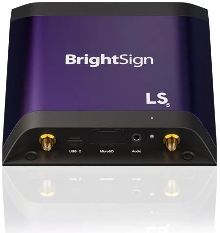 Vaizdo grotuvas Carruzzo BrightSign LS425 skaitmeninis grotuvas Juoda, Violetinė „Full HD“ „Wi-Fi“