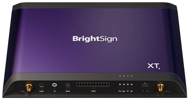 Vaizdo grotuvas Carruzzo BrightSign XT1145 skaitmeninis grotuvas Juoda, Violetinė 8K Ultra HD