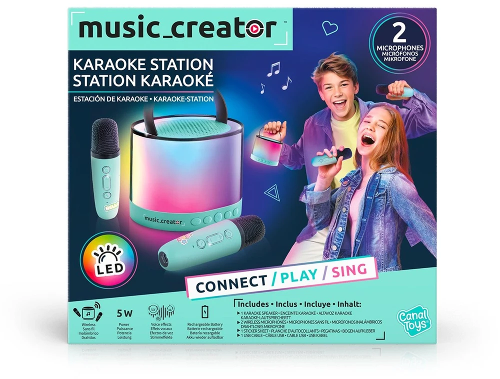 Canal Toys CREATOR Mini karaokės rinkinys dviems