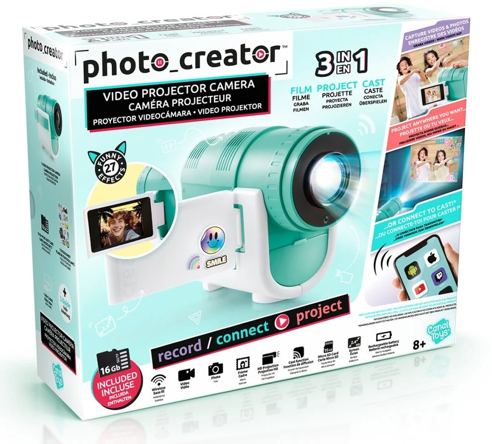 Studio Creator Carruzzo Canal Toys So Slime Video Projektorius Camera
