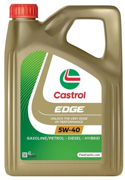 Carruzzo Castrol EDGE 5W-40 Titanium variklinė alyva 4 L Motociklas