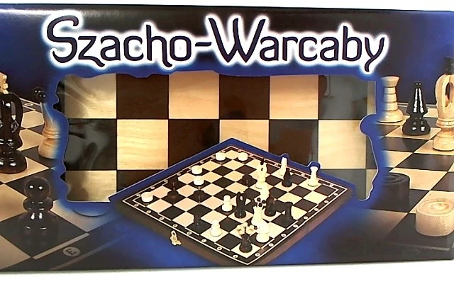 Šachmatai- šaškės Magiera 34 x 17 cm