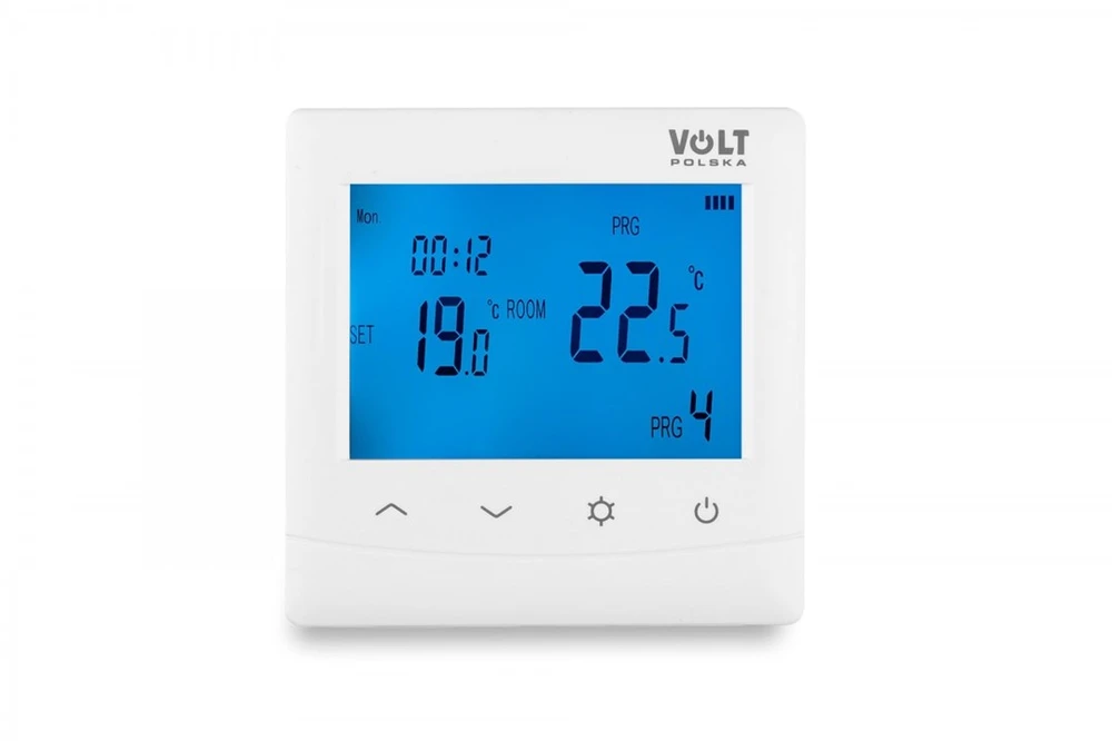 Volt „Carruzzo COMFORT HT-08“ termostatas (grindims) + išmaniojo telefono programėlė (Wi-Fi)