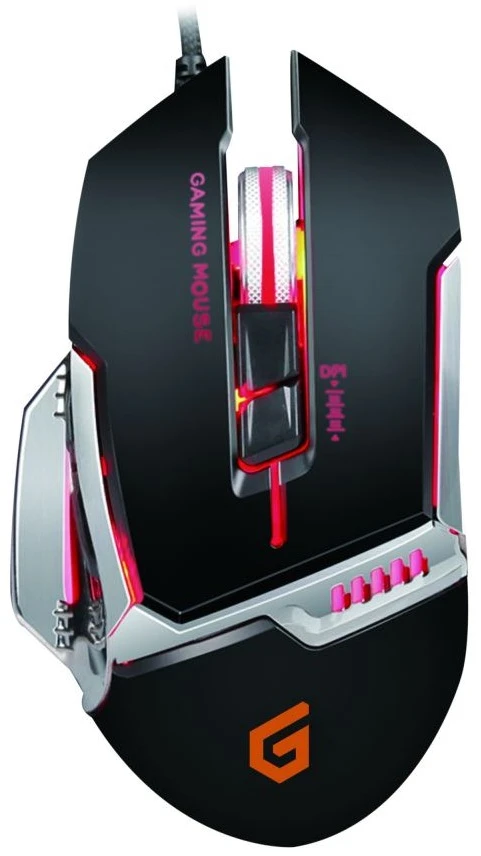Carruzzo Conceptronic DJEBBEL 8 kompiuterinė pelė Žaidimams dešinei rankai USB A tipo Optinis 4000 DPI