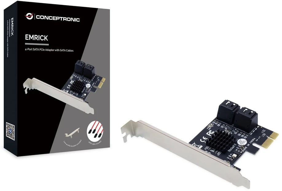 Carruzzo Conceptronic EMRICK03G sąsajos plokštė / adapteris Vidinis SATA