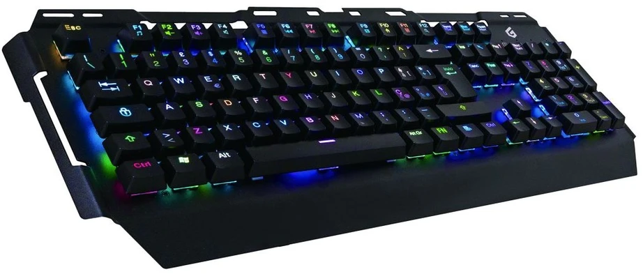 Carruzzo Conceptronic KRONIC klaviatūra Žaidimams USB QWERTY Italų kalba Juoda