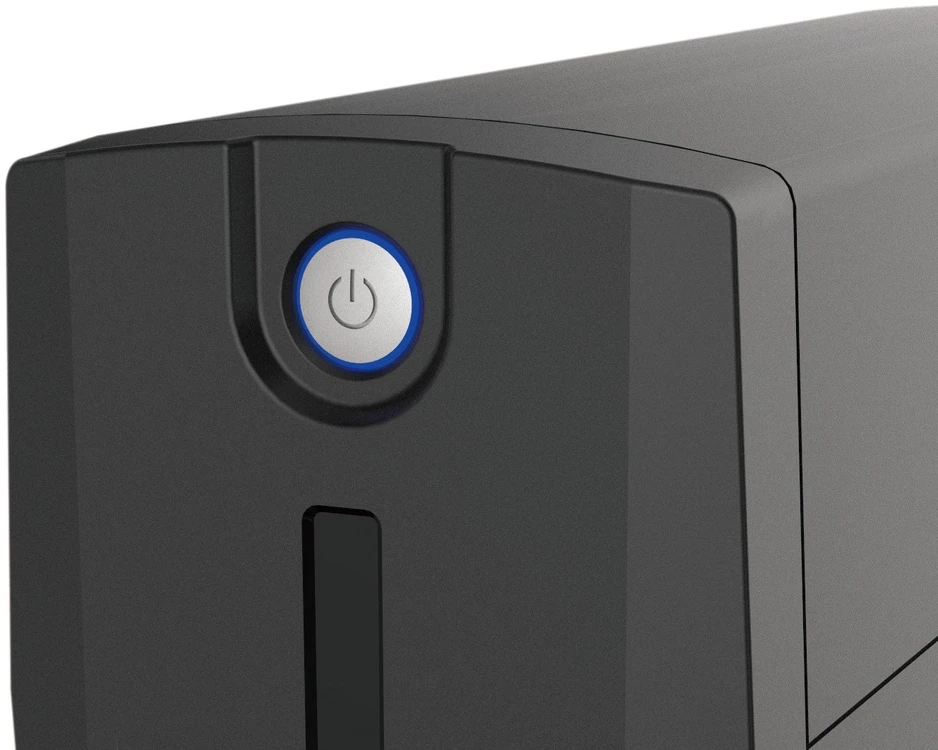 Carruzzo Conceptronic ZEUS02G nepertraukiamo maitinimo resursai (UPS) „Line-Interactive“ 0,85 kVA 480 W 2 AC išvestis(ys / čių)