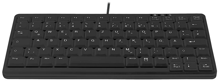 Contour Cherry ACTIVE KEY Industry 4.0 Mini nešiojamojo kompiuterio stiliaus klaviatūra