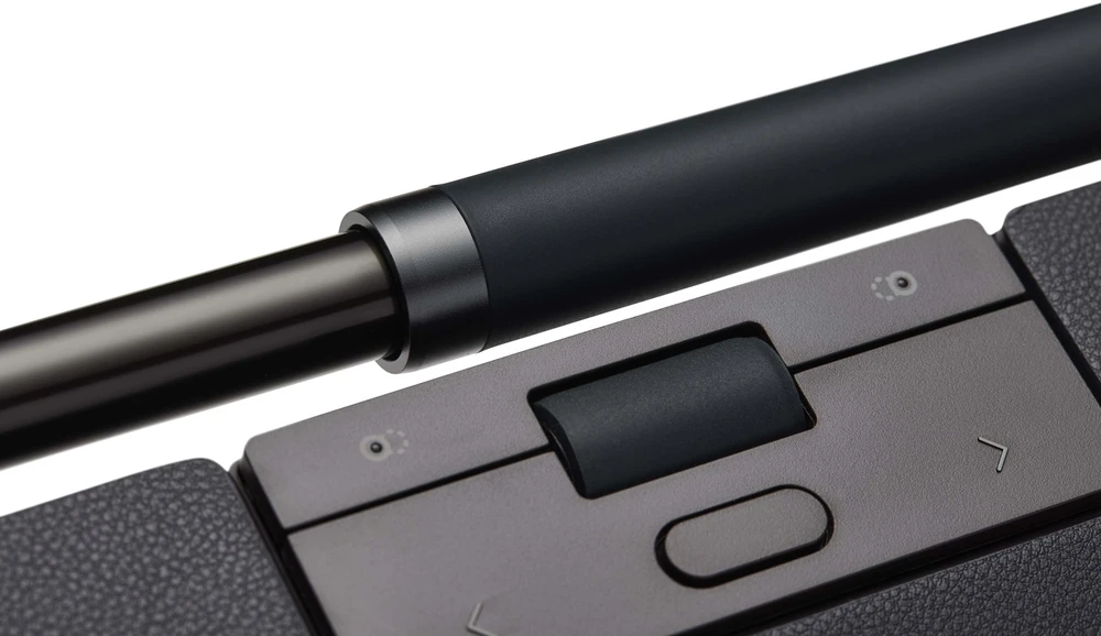 Carruzzo Contour Design RollerMouse Pro kompiuterinė pelė Biuras RF belaidė + Bluetooth + USB Type-A Optinis 2800 DPI