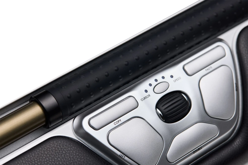 Pelė Contour RollerMouse Raudonas wireless sidabrinis